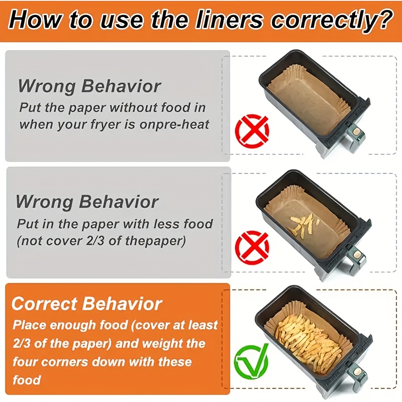 150pcs Household Disposable Baking Paper Oil Paper, Suitable for Ninja 39.37L Air Fryer, Suitable for Ninja AF500EU with 50 Sheets of 10.41L + 100 Sheets of 5.19L, Food Prep Paper, Kitchen Essentials, Easy Cleanup, Reusable Alternative, Heatresistant Sheets, Durable Paper, Baking Liners, Ninja Compatible, Cooking Enthusiasts, Home Bakers