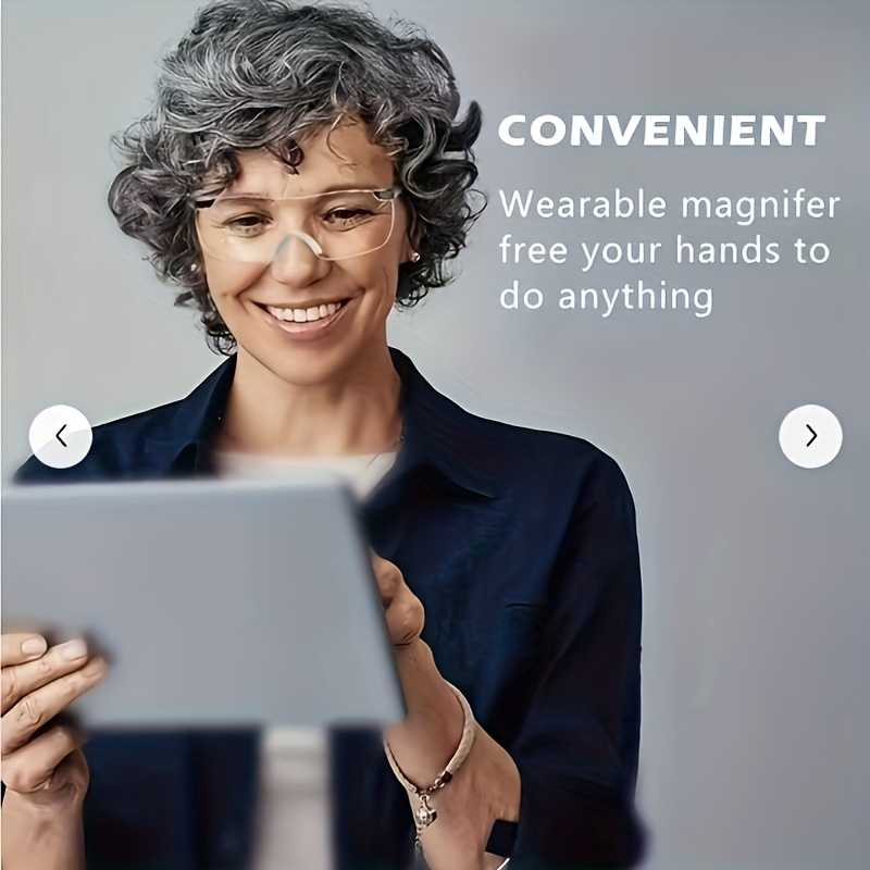 large lens portable magnifying glass 300 magnification handheld magnifier with frameless design free for reading crafting sewing diy ideal for tailors hobbyists pocket sized powerful magnifier no power needed Product details 1