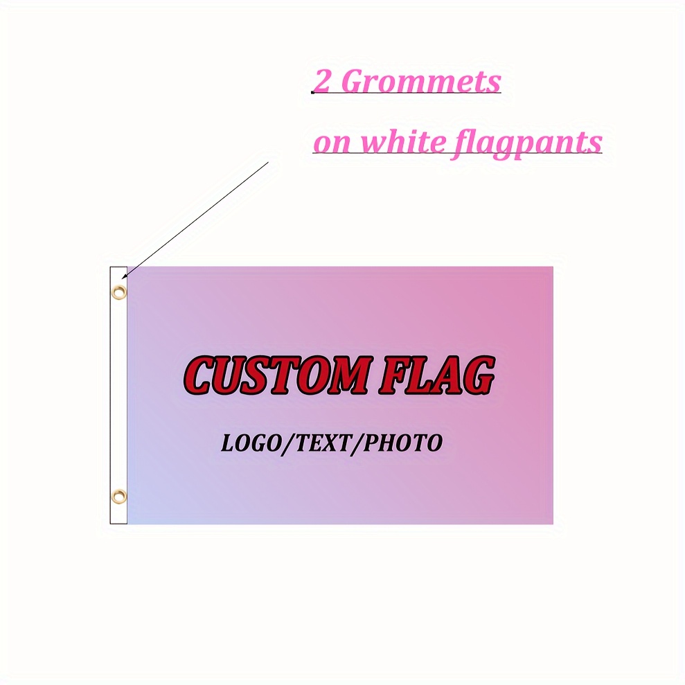 TEMU [customization] 1pc Customizable Banner, Multiple Sizes , Customizable Colors, Sizes, Images, Logos, Etc., Suitable For Home Decoration, Event Party Decoration, Etc. Vibrant Colors, And Durable