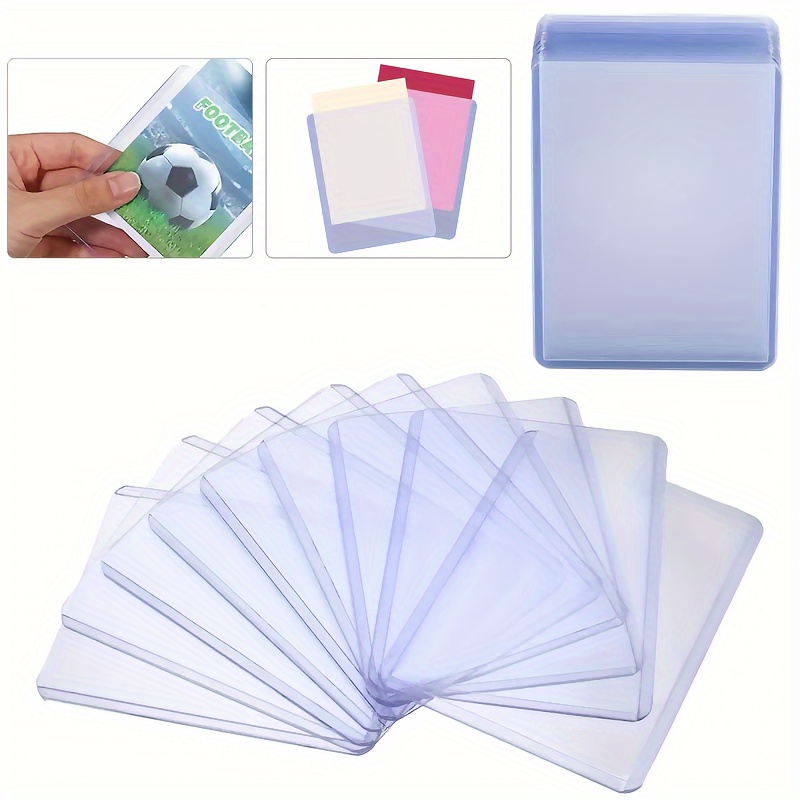 3 x4 hard plastic card sleeves cards baseball card - Temu Australia
