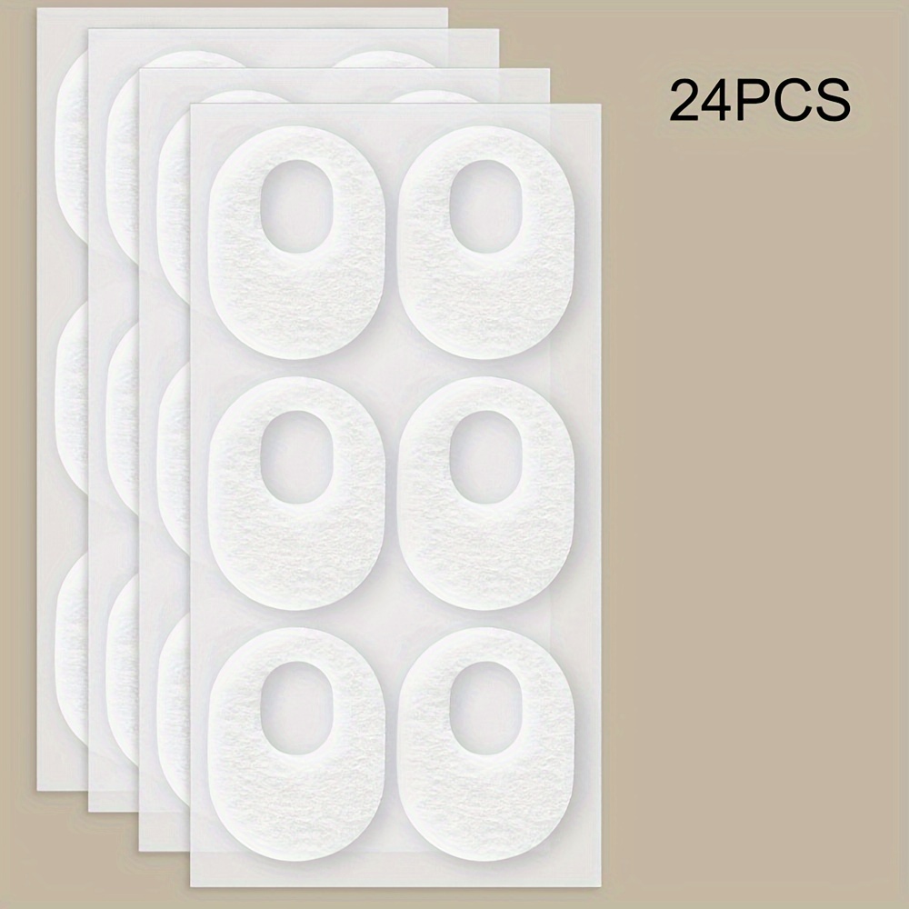 24pcs Toe Cushion Protectors Patches Comfy Adhesive Pads Can Provide Effective Protection For The Feet