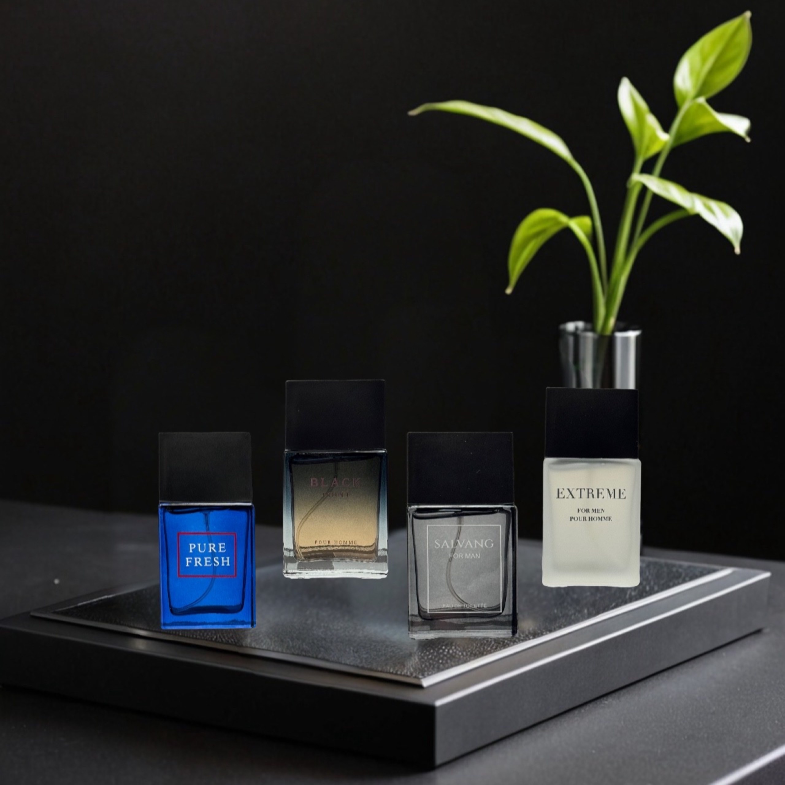 mens 4pcs travel perfume set citrus scent alcohol based bpa - Temu