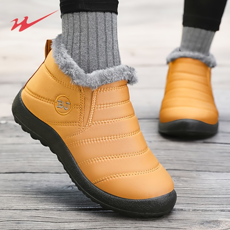 Shoes Winter New Lovers Snow Boots and Velvet Padded Boots