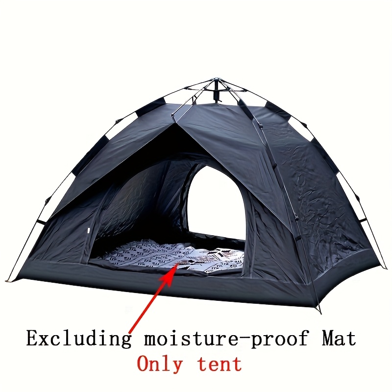 E-shop Tragbares Outdoor-Campingzelt mit schneller , faltbares und leichtes Park-Freizeitzelt, Strandzelt mit Ventilation und Sonnenschutz ohne Aufbau,