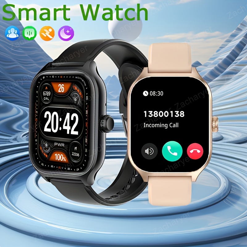 

Smart Watch, Suitable For Men And Women, Fitness Monitor, For Iphone/andriod, Multiple Sport Modes, Sms Reminder, Information Reminder, Various App Reminders