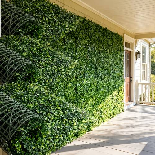 20 20inch 24 16inch simulation of greenery realistic easy splicing operation material uv protection durable and suitable for indoor home decoration outdoor wall fence garden patio privacy screen
