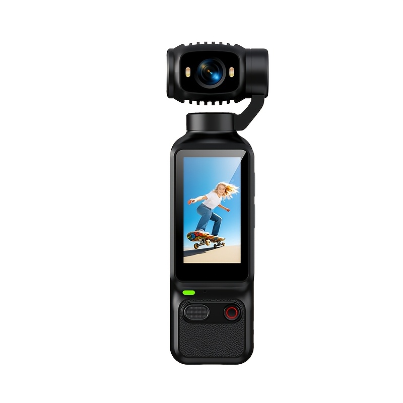 [4k hd taşınabilir kamera] hd video kayıt kamerası - taşınabilir,  0mah uzun pil ömrü, şarj edilebilir, vlogging kamerası, 4k el tipi sabitleyici cep aksiyon kamerası gimbalı |  ° görüntüleme açısı
