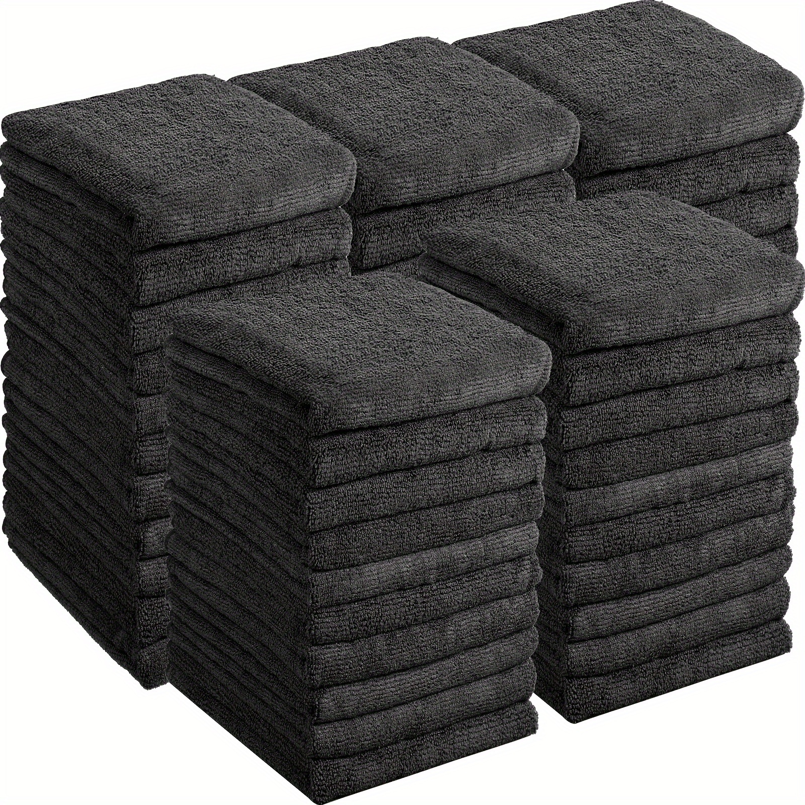 TEMU 40 Pack Bleach Proof Towels Absorbent Salon Towels Bleach Resistant Hair Towel Quick Towels Bulk 16 X 29 Inches For Gym, Bath, Spa, Shaving,