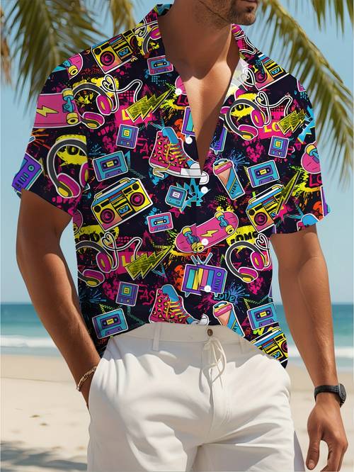 mens casual fashion shirt