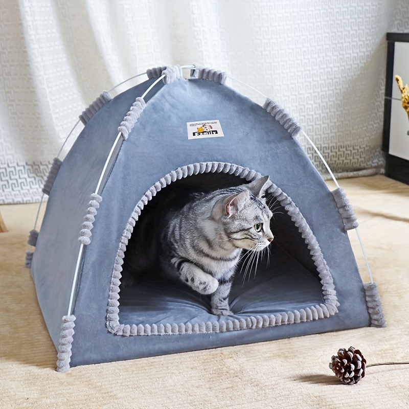 CAT CAMP 猫 テント ネコだって、キャンプ気分を味わいたい