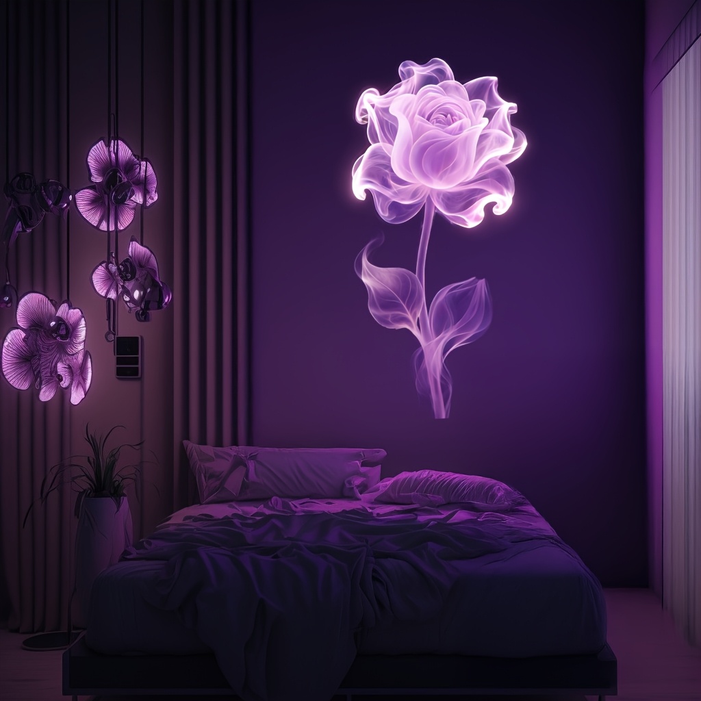 floral pattern projection light features three interchangeable patterns   and pink its a decorative ceiling light a portable usb gadget that rotates 360 and a creative holiday gift     a romantic atmosphere Product details 1