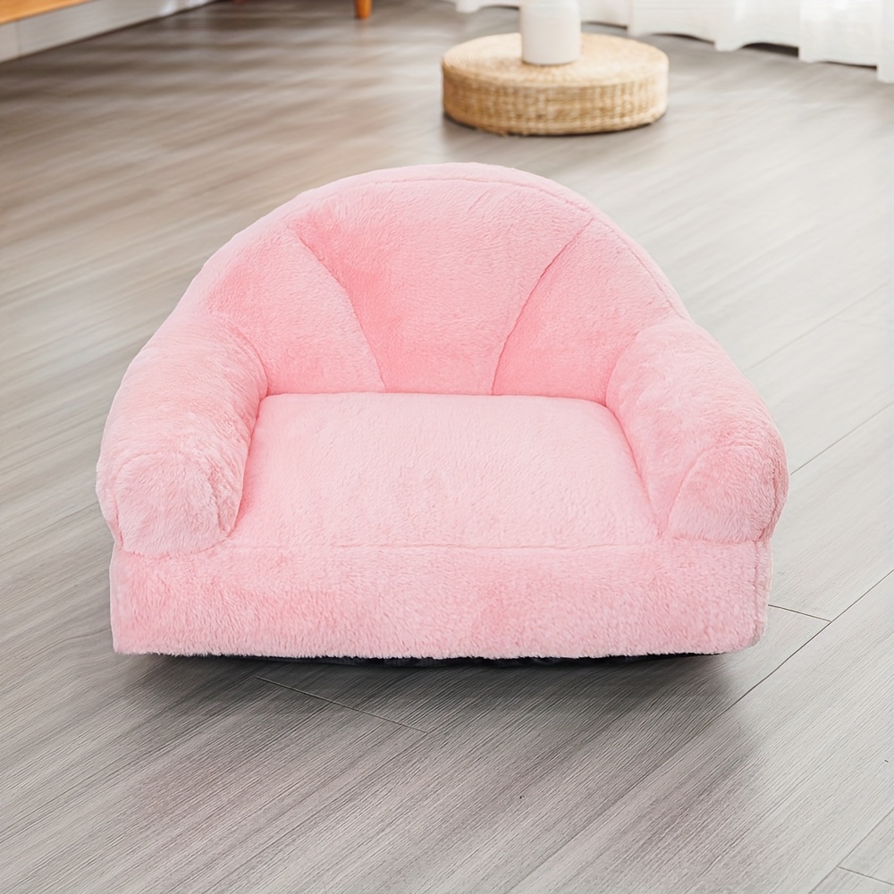 1pc   sofa bed polyester cat and dog lounger with removable washable   season   for cats and small pets indoor pet bed   furniture washable pet bed Product details 5