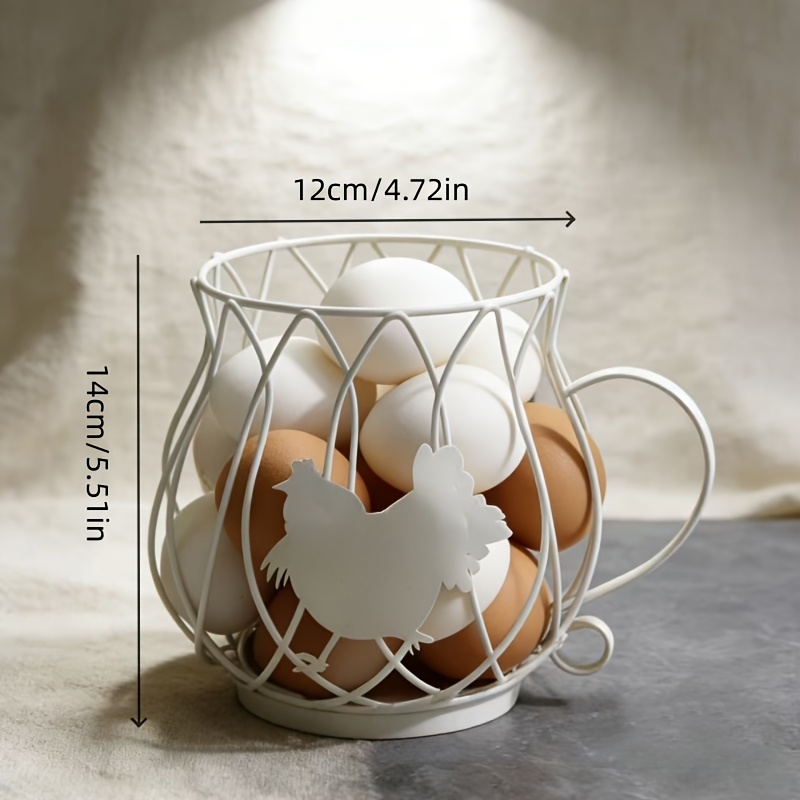 TEMU 1pc Egg Storage Utensil, A Powerful The Kitchen, To Give Your Eggs A Home And An Essential Tool For Storage And Organization Non-food Contact