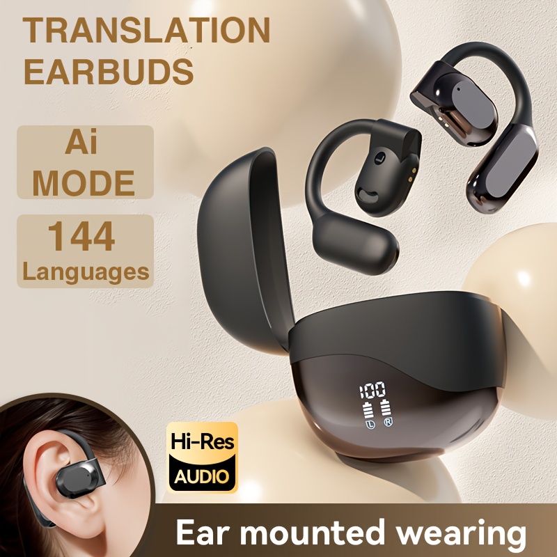 Language Translator Earbuds Real-Time Translation Earphones 144 Language 8 Offline Language Translat I.1493188296