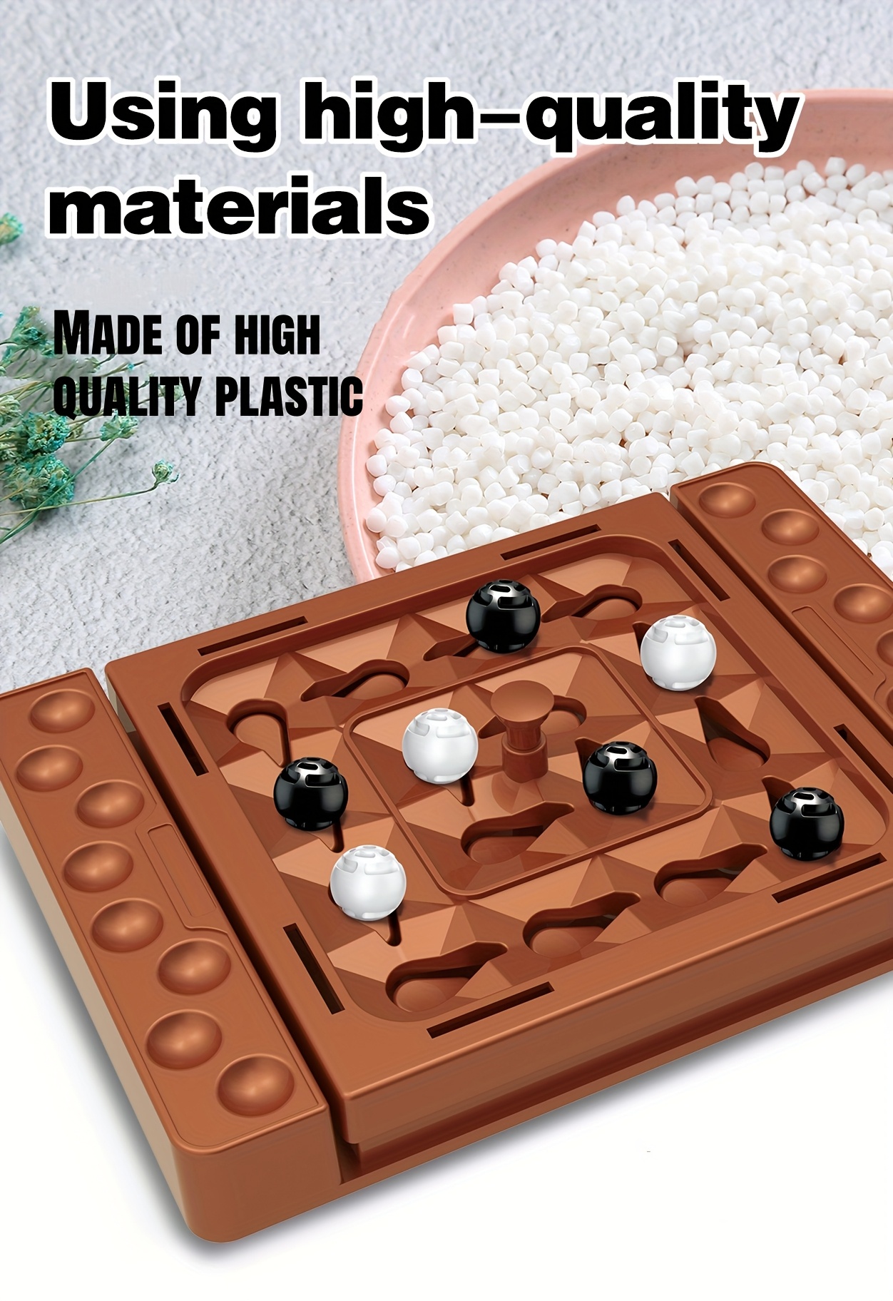 A Logic Board Game Designed to Enhance Logical Thinking And Hand-Eye Coordination, Suitable for Kids Aged 3 And Above. Ideal for Family Gatherings, Parties, And Travel Play. Made from High-Quality Plastic, It Makes a Great Gift for Holidays