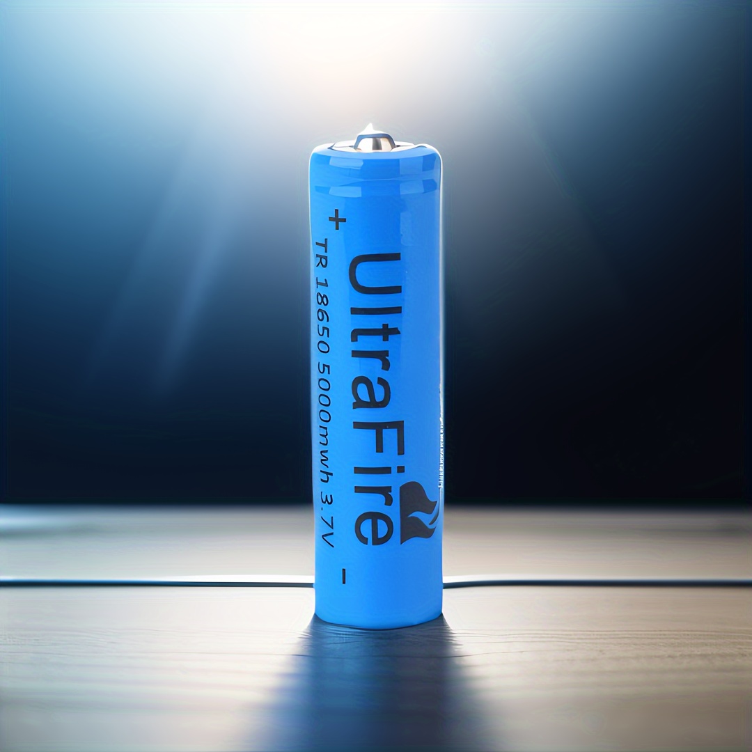 

Versatile 3.7v, 18650 Lithium-ion Rechargeable Battery - Perfect For Laptops, Flashlights, Power Banks & More - Essential Home & Dorm Gadget