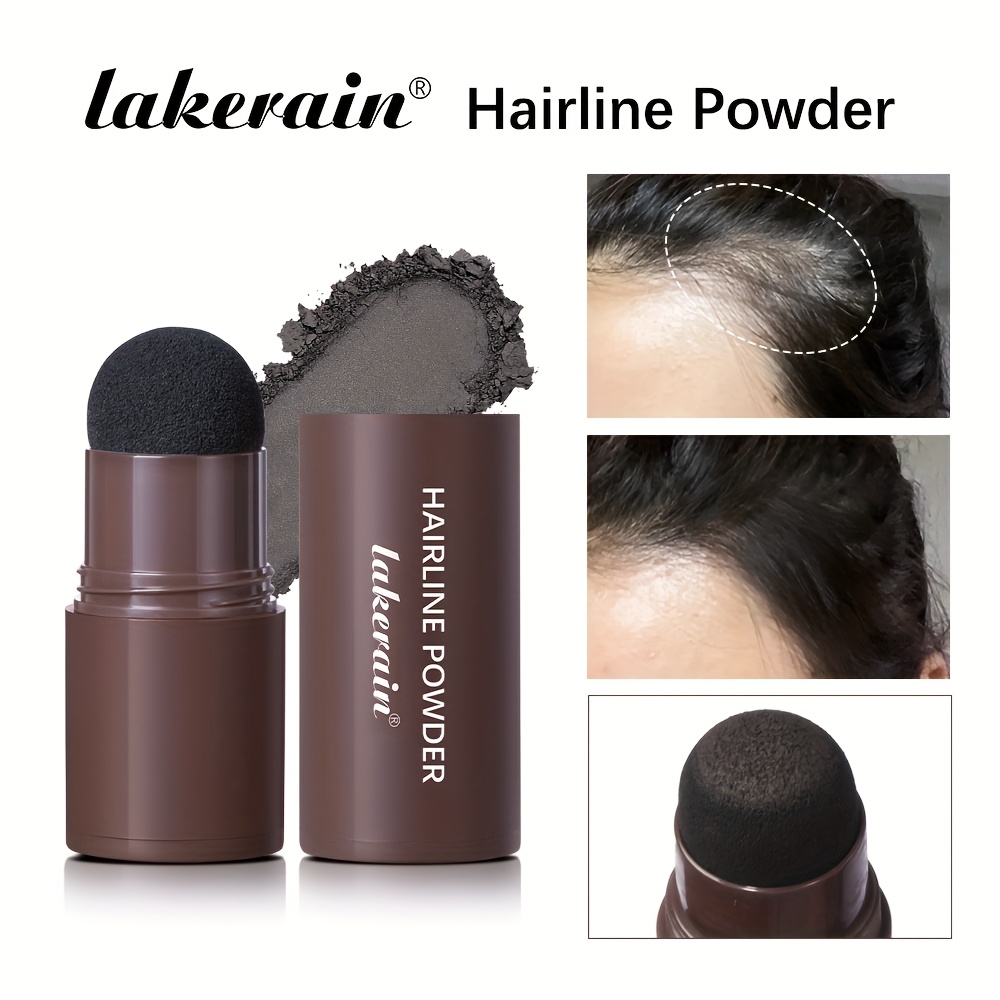 lakerain multi purpose hairline powder stick conceal hairline   brows   eyebrows eyelashes face natural   hairline concealer natural   powder durable makeup