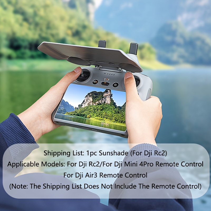 

Dji Rc2/mini & Sunshade With Screen - Plastic, Accessory Only (remote Not Included)