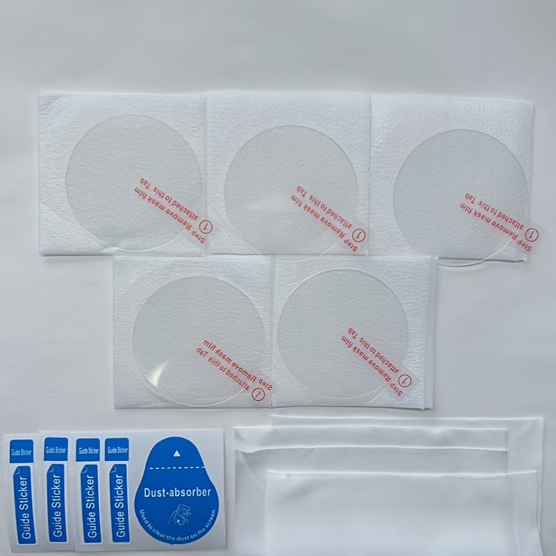 E-shop 5-Pack Bildschirmschutz für for Samsung for Galaxy Watch 8/7/6/5/4 40mm, Kratzfest, Blasenfreie Gehärtete Glasfolien für for Galaxy Watch 40mm