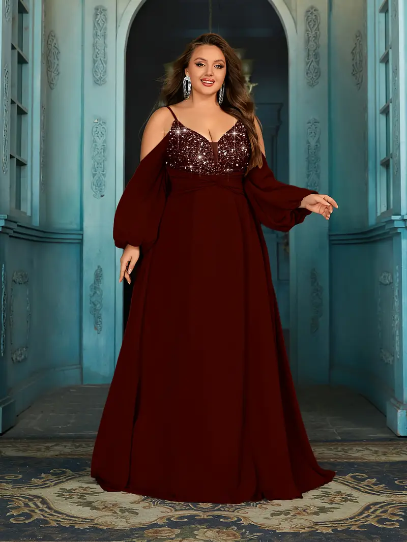 size 18 evening dresses with sleeves CD 0182 Size 18 A Line Shimmer Long Sheer Puff Sleeve Mother Of Dress Formal Evening Gown