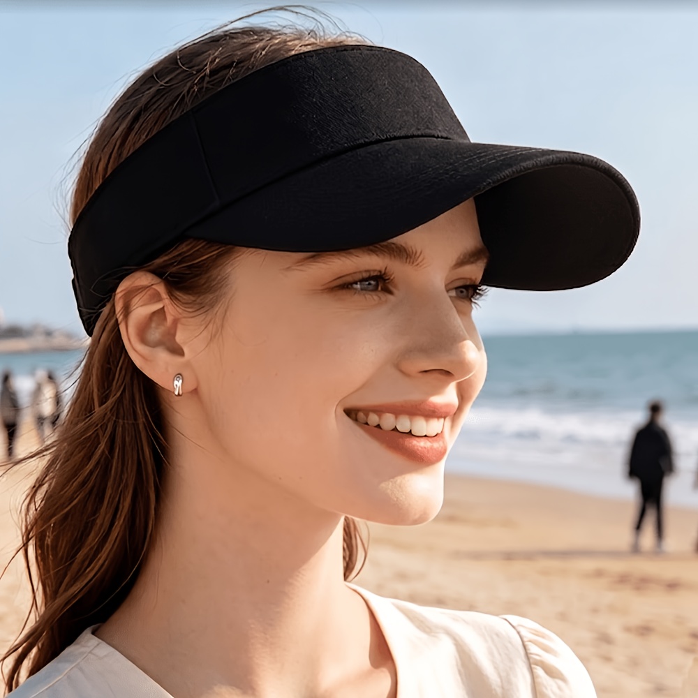 TEMU Unisex Hat Set, Adjustable Size, Solid Color Casual Sun Hats, Suitable For Daily Wear And Summer, Offering And Stylish Coordination, Suitable As