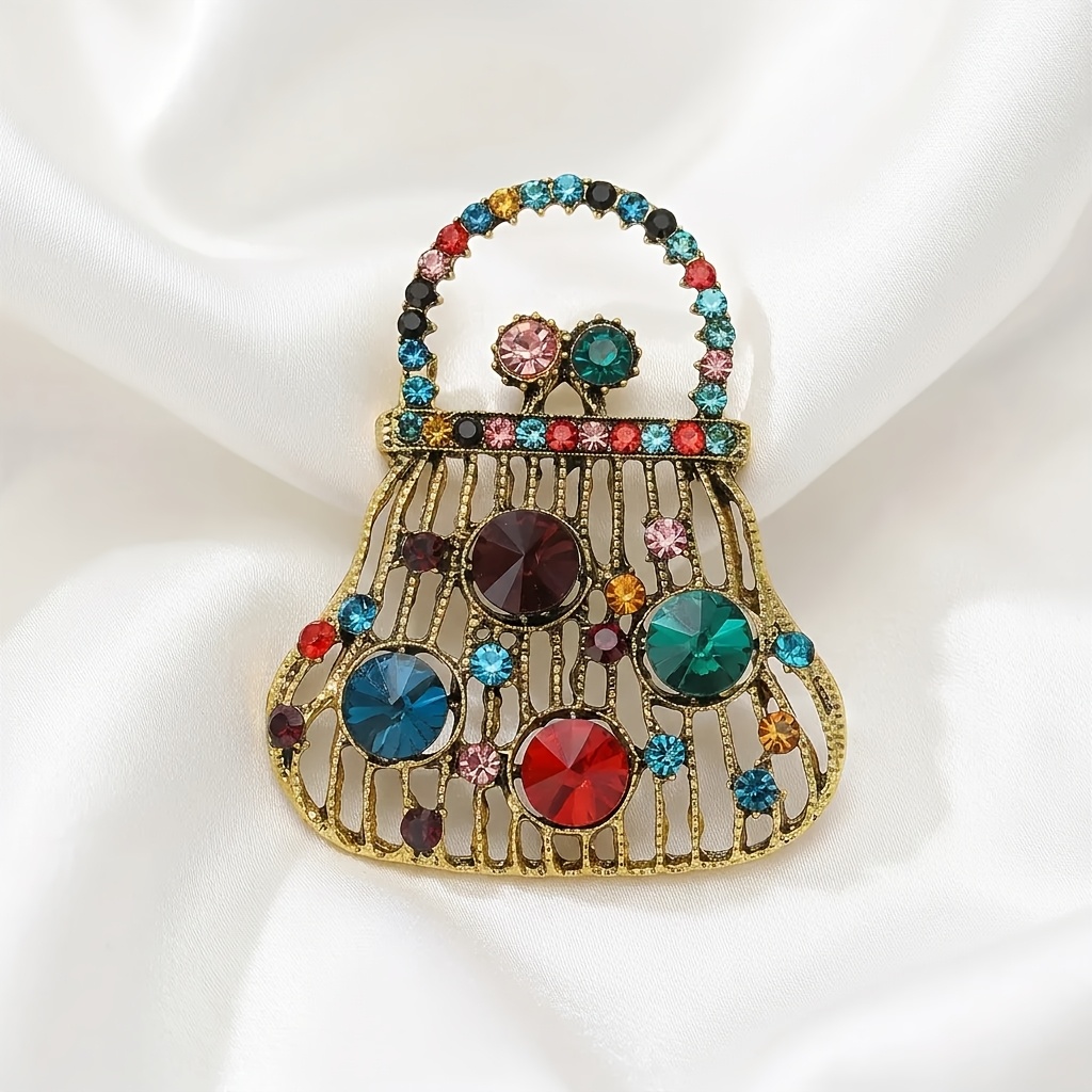 TEMU Broche en alliage de style vintage, disponible en couleur, parfaite pour les chemises, vestes et accessoires de fête pour femmes, que pour les
