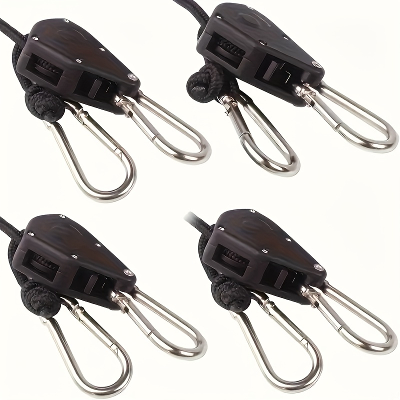 E-shop 4/8 Stück Outdoor Baldachin Windschutzseile, Camping Rollen und Einstellseile zur Sicherung von Zelten und anderen Outdoor-Ausrüstungen
