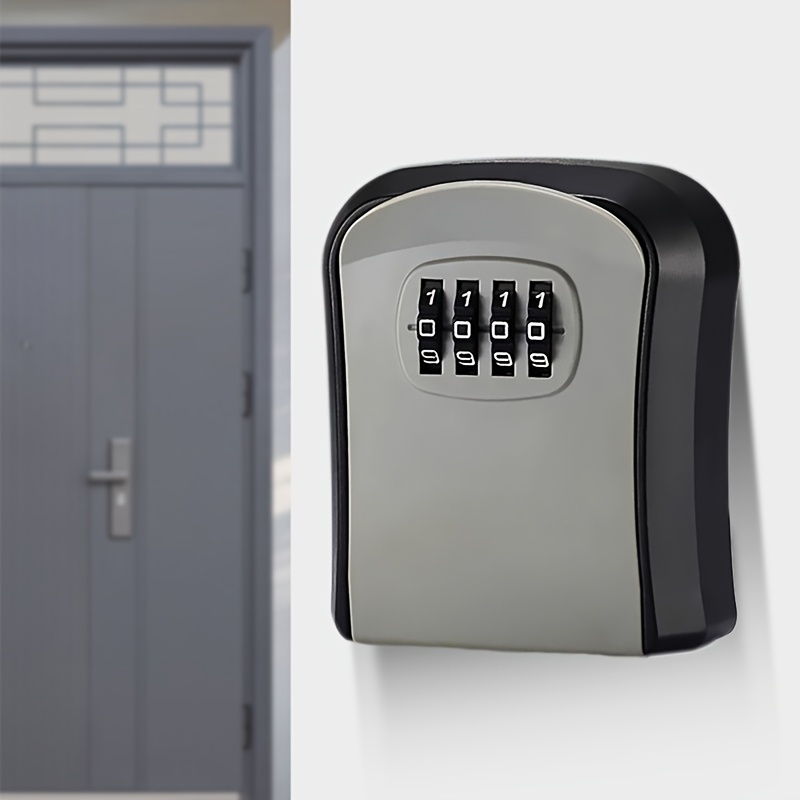 small combination lock box mini key box with password small lockable box with code decorative key box anti theft   0