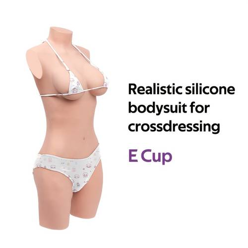 breastplates simulated bodysuit realistic skin texture bust size insertable cinched waist curved hips ideal for cosplay parties crossdressers valentines day gift