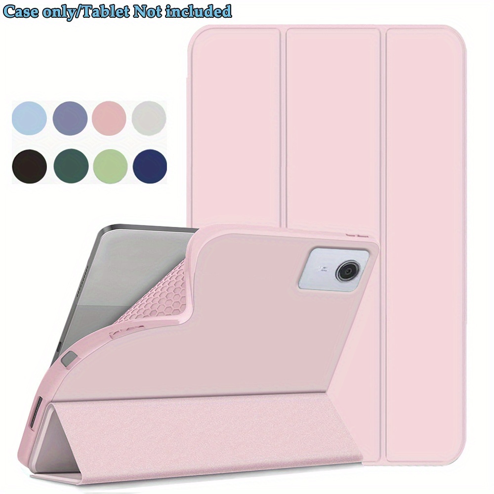 TEMU Case For Tab M11 2025 Tablet Protective Case (tb330fu) In Black, Dark Green, , Pink, , Compatible With Tab K11/xiaoxin Pad 11 (2024), Supports