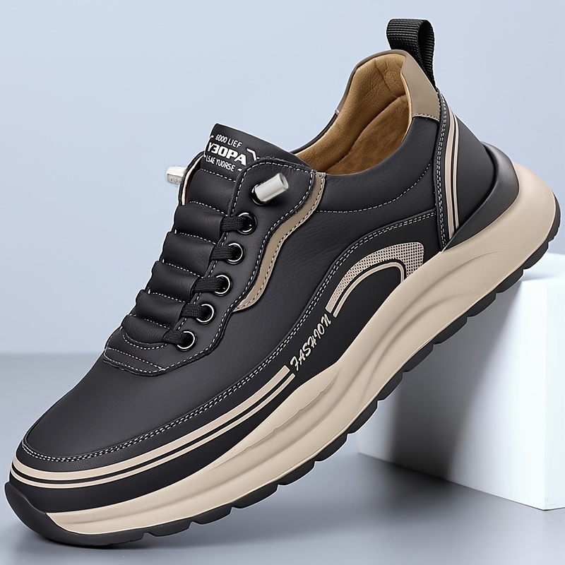 TEMU Chaussures décontractées polyvalentes et pour homme avec semelles souples, antidérapantes et résistantes à l'