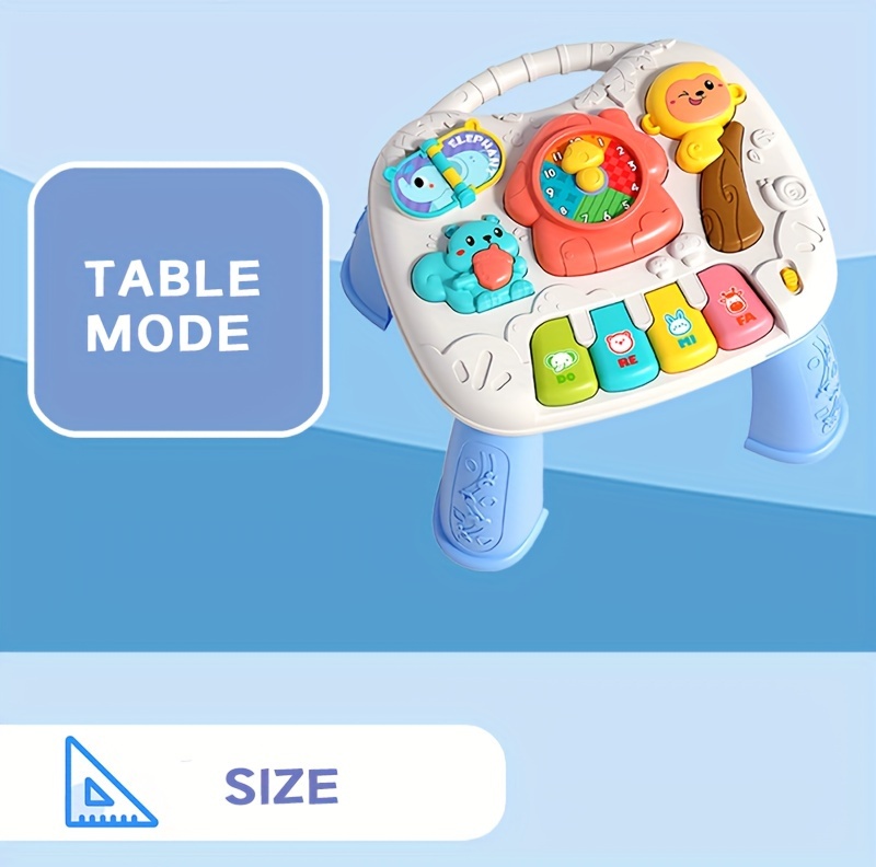 multi functional early education toy game table for infants and toddlers 18 months and up   curiosity and   music and lights enhance cognitive development details 5