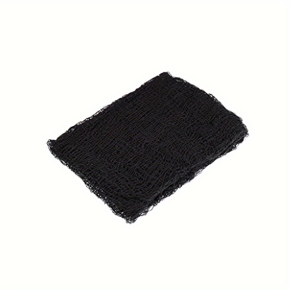1pc/10pcs Black & White + Spider Web Mesh, Dark Gothic Style with Sheer Fabric and Irregular Netting / Wrinkled Drape Effect for a Lightweight Transparent Look - Perfect Halloween Decor to Create Mystery Atmosphere: Ideal Party Props or Porch Staircase Adornment