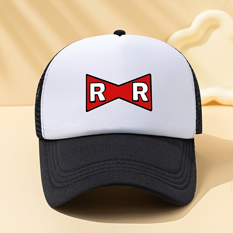

1pc Adjustable Letter Print Casual All-match Baseball Cap, Summer Breathable Mesh Uv Protection Sun Hat, For Outdoor Sports