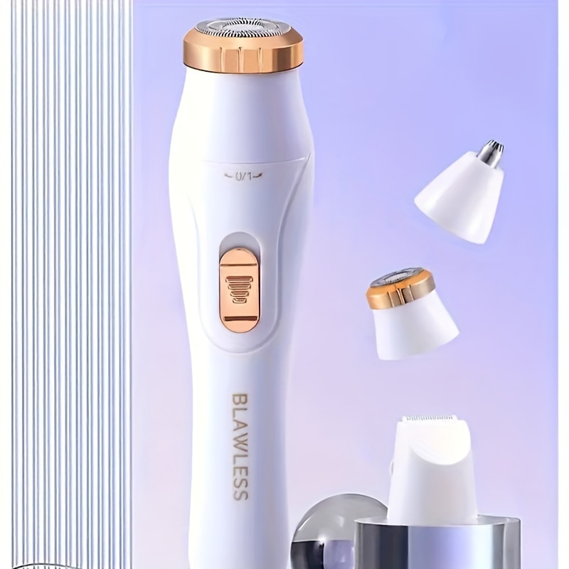 3-in-1 Electric Hair Removal Set, USB Rechargeable Facial Hair Trimmer, Nose Hair Trimmer, Underarm, Leg Hair, Nose Hair Remover, Shaving Artifact for Women Ideal Gift 18 3-in-1 Electric Hair Removal Set, USB Rechargeable Facial Hair Trimmer, Nose Hair Trimmer, Underarm, Leg Hair, Nose Hair Remover, Shaving Artifact for Women Ideal Gift