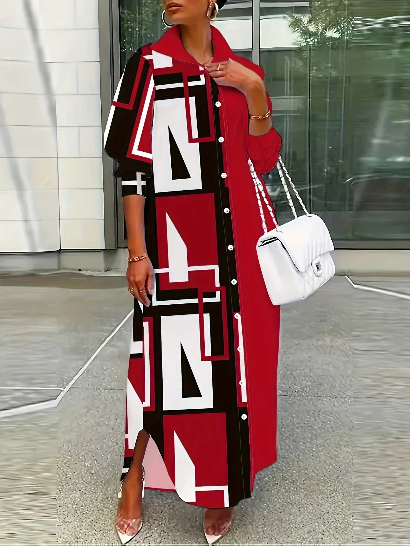 red dresses women sold on Temu United States