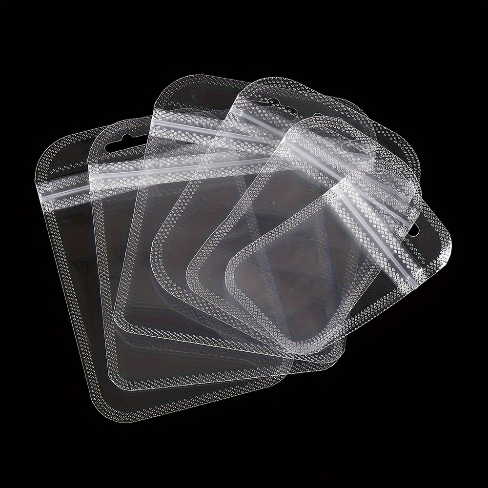 

50pcs -sealing Plastic For Jewelry - Storage And Pouches For Making Supplies, And