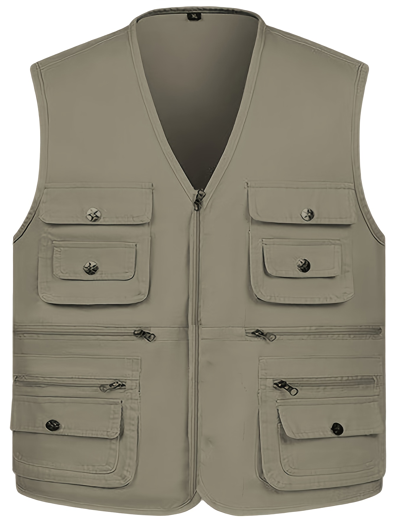 Men s Spring/Autumn   Fishing Vest for Outdoor Leisure Photography with Multiple Pockets