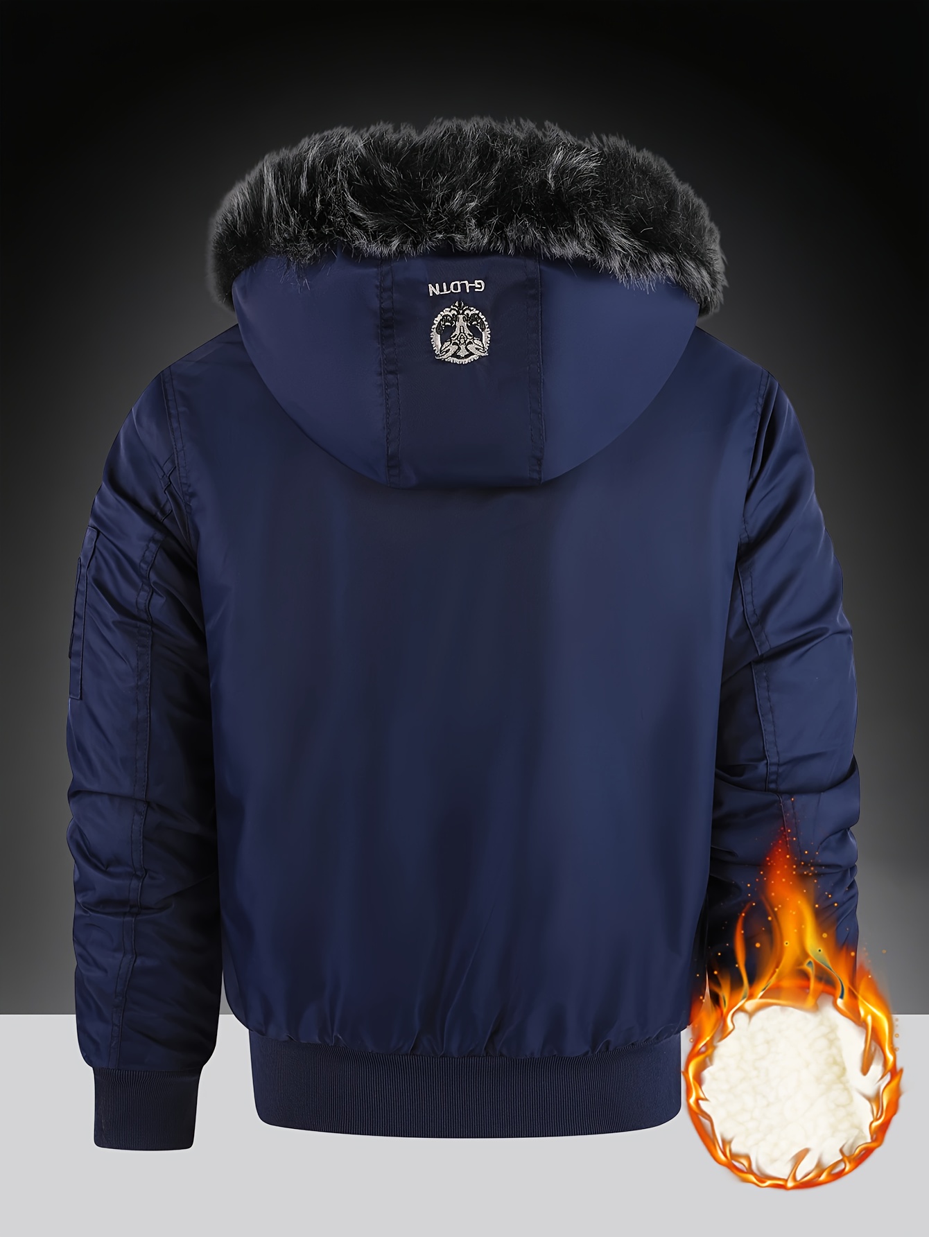 Heren winterjas met capuchon - een warme en dikke outdoorjas