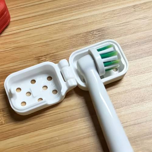 4 pack electric toothbrush head covers built in ventilation holes ensuring toothbrush head ventilation and reducing odor creative fashion toothbrush head caps toothbrush protection case lightweight essential