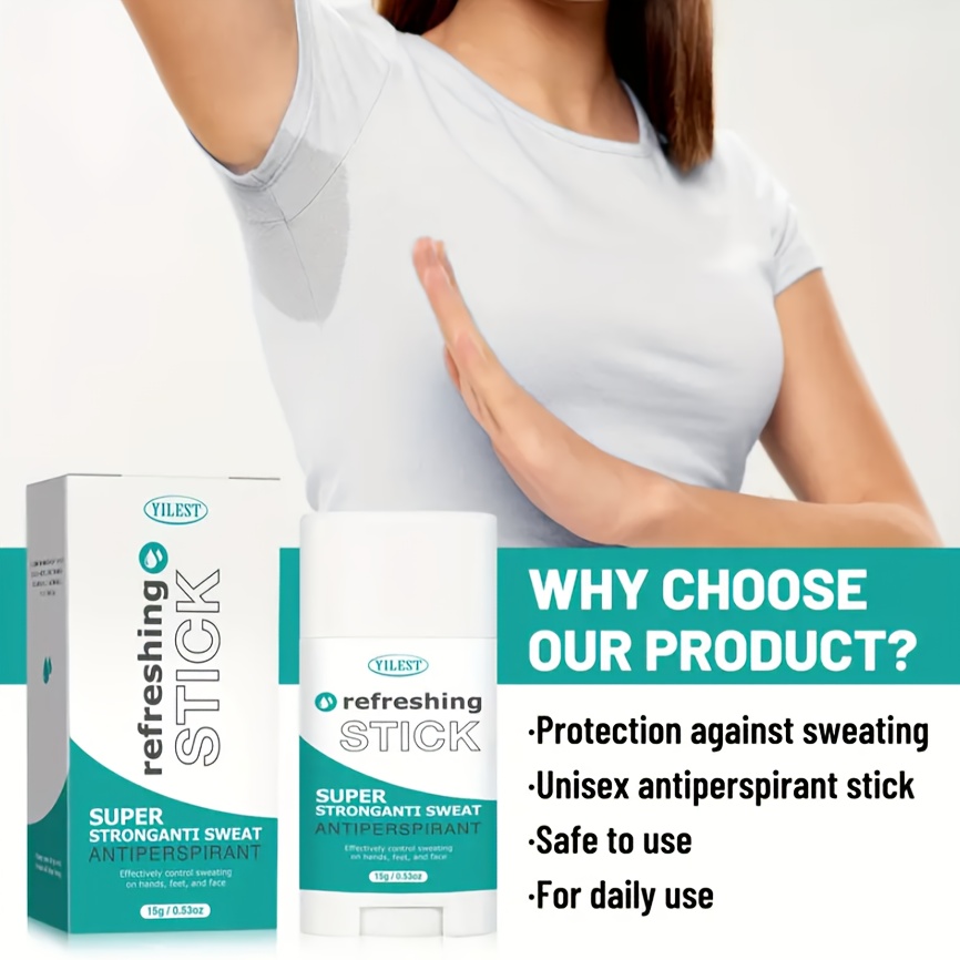 super antiperspirant   super strong antiperspirant stick 1pc   for hands feet face and underarms odor neutralizing suitable for daily use unisex adult Product details 3