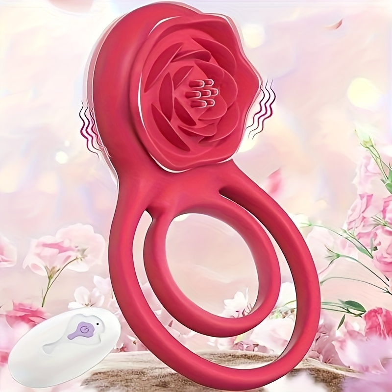 vibrating ring - 3 in 1 silicone, 10 vibration , rechargeable battery,  g-spot and stimulator, silicone couple toy, male and female , - health &  household - Temu