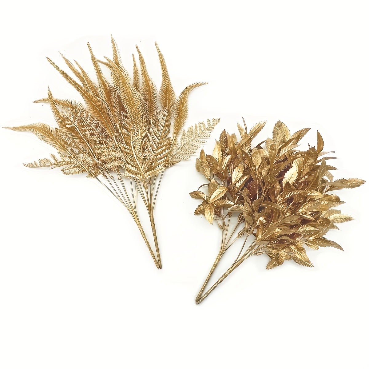 2pcs Artificial Flowers, Luxurious Artistic - Plastic Faux Flowers, Suitable For Christmas And Day Decor, Indoor Outdoor Home Garden Wedding Event Tabletop Decoration, No Container