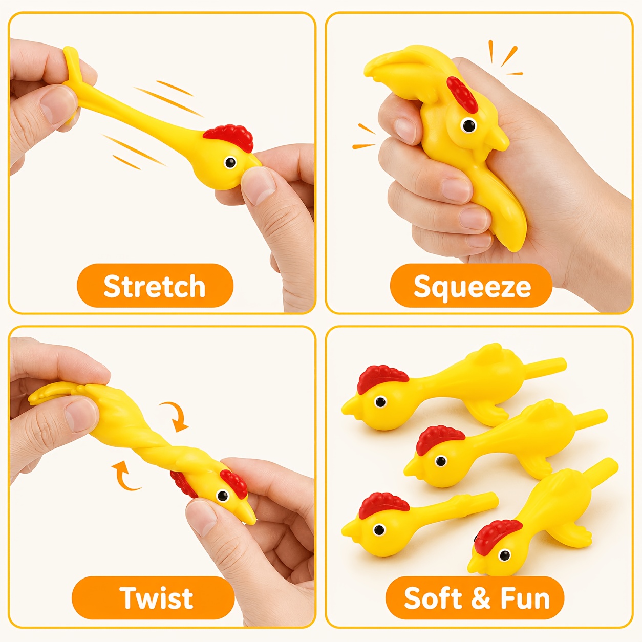 Little Yellow Chick Slingshot Game Set
