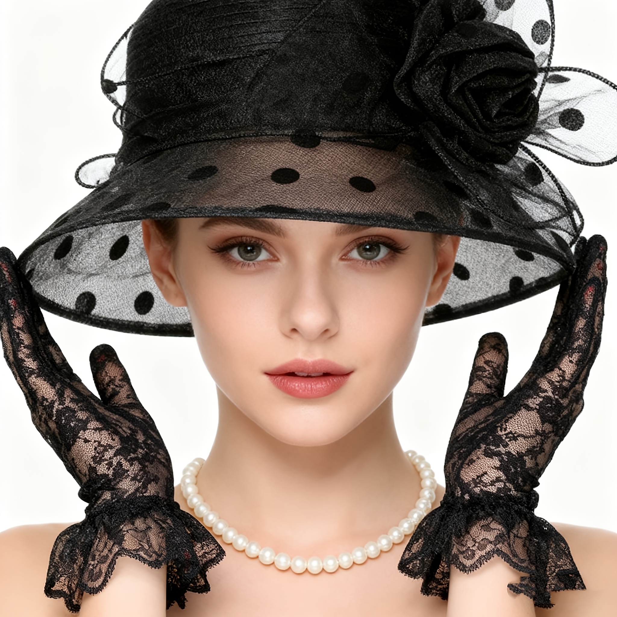 New Beautiful Set of 3 Women’s Hats Beugl Bucket Hats Clearance, Women main image 3