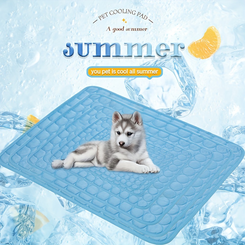 

1pc Pet Cooling Mat Sleeping Pad Cushion, Dog Bed Mat Cool Nest Pad For Summer, Keep Cooling For Pets, Pet Supplies