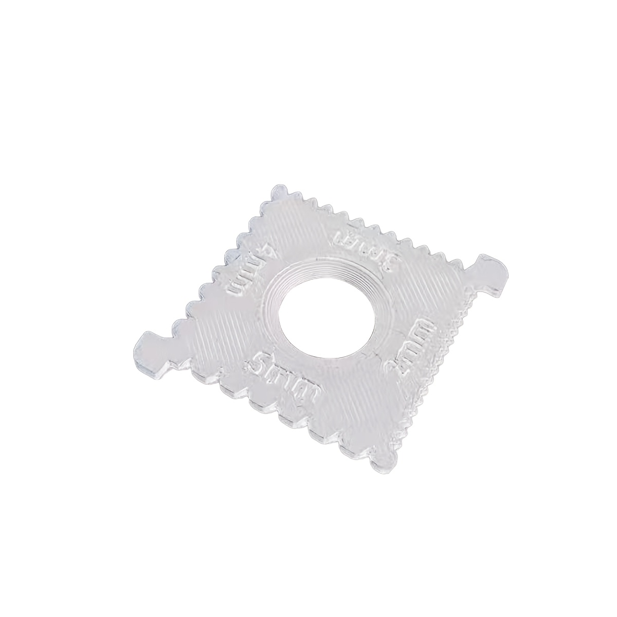 TEMU 1pc Outil de couture à , aiguille et fil, règle de couture avec outils d'espacement de 2/3/4/5 mm, conçu pour les débutants et les personnes