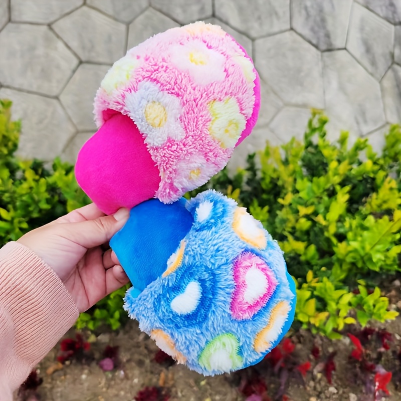 Pet Plush Slippers Dog Slipper Toys Cat Small Pet Toy