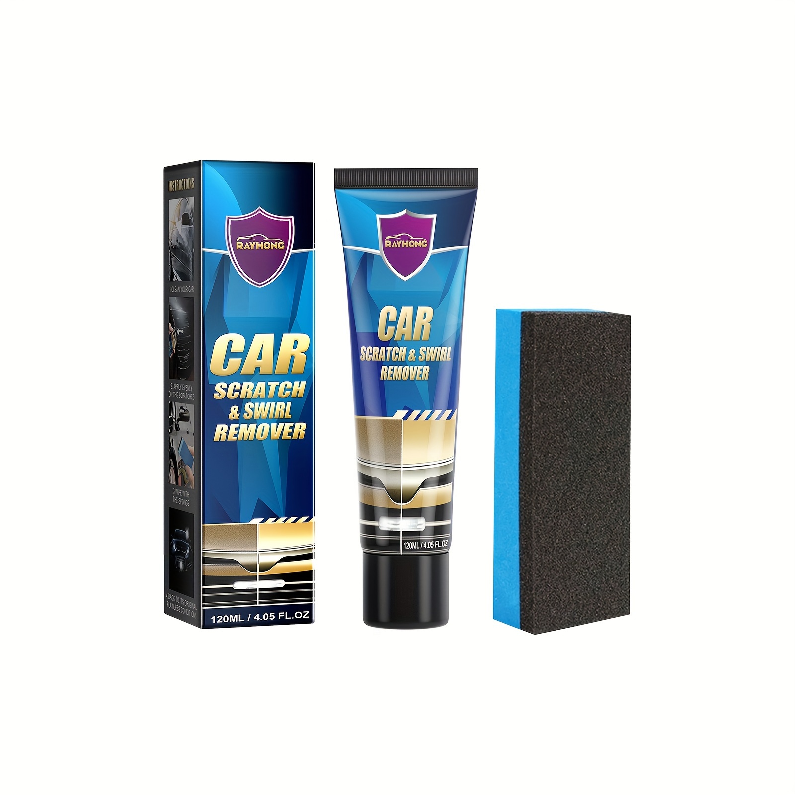 

Car Scratch Repair Paste Car Maintenance Refurbishment Paint Scratch Polishing Paint Large Capacity Repair Paste