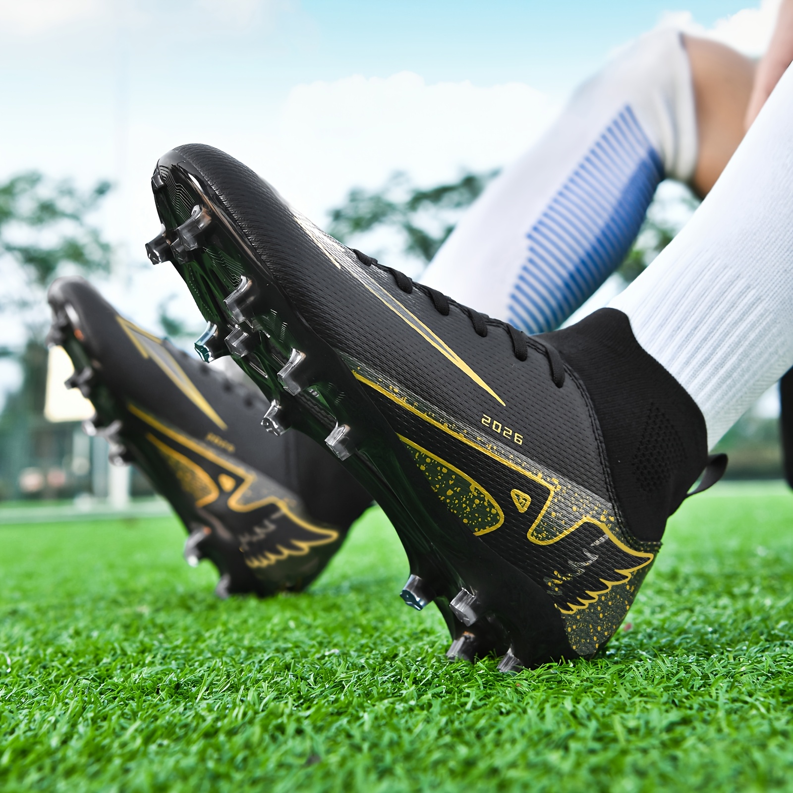 WEJIESS / Botas de Fútbol , para Adolescentes - Imagen 6